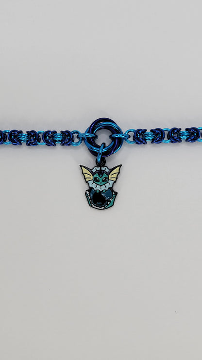 Eeveelution Day Collar - Water Type 8.5"