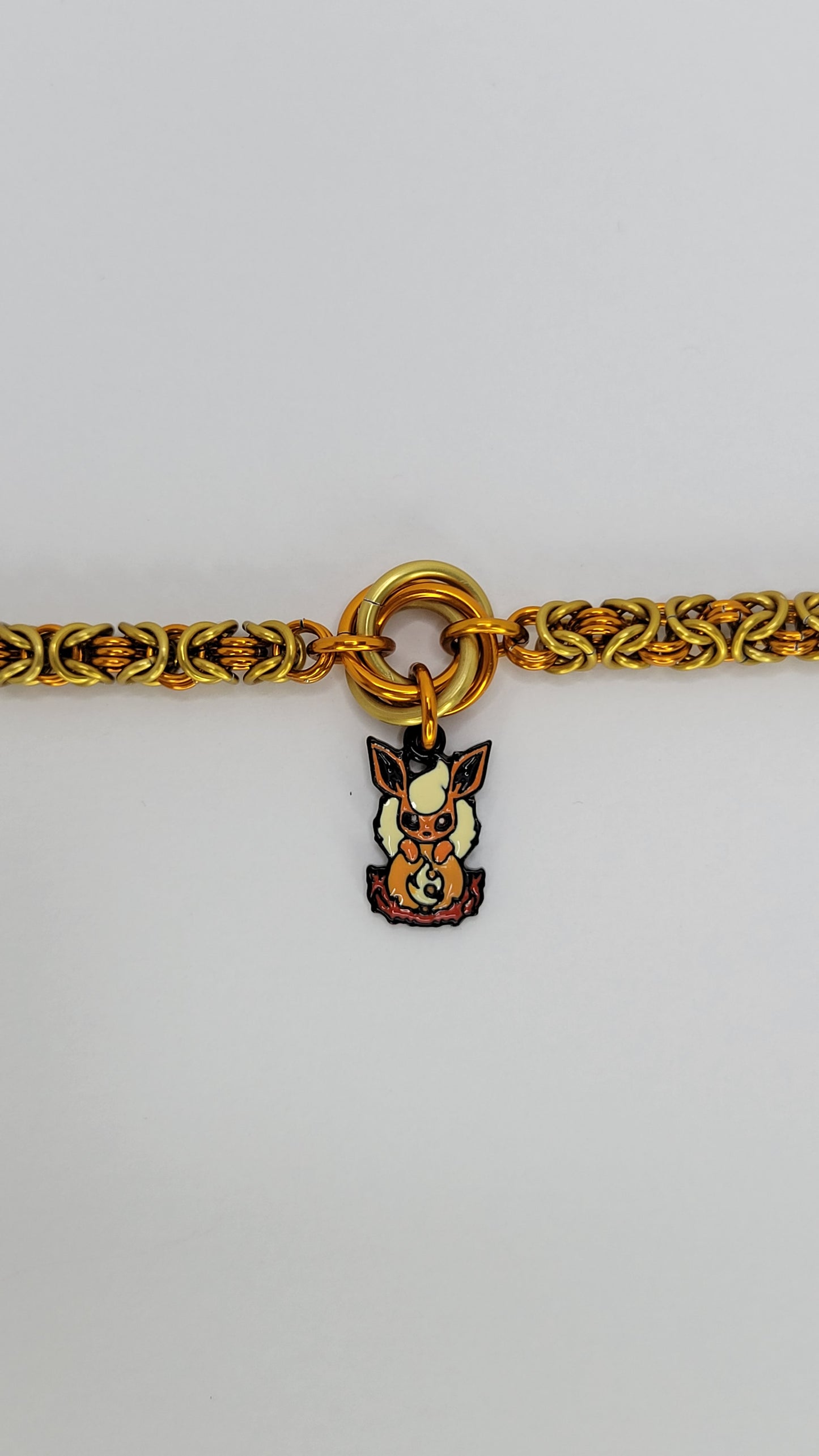 Eeveelution Day Collar - Fire Type 8.5"