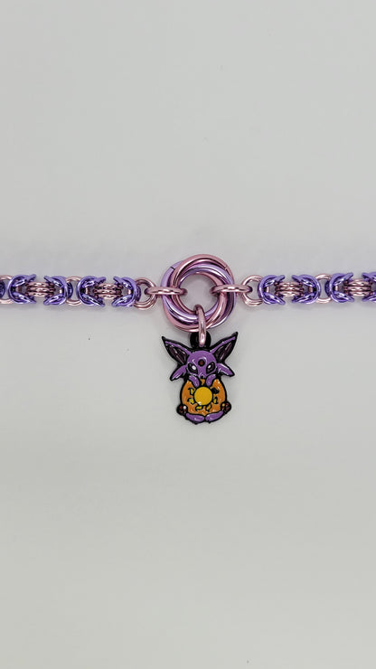 Eeveelution Day Collar - Psychic Type 8.5"