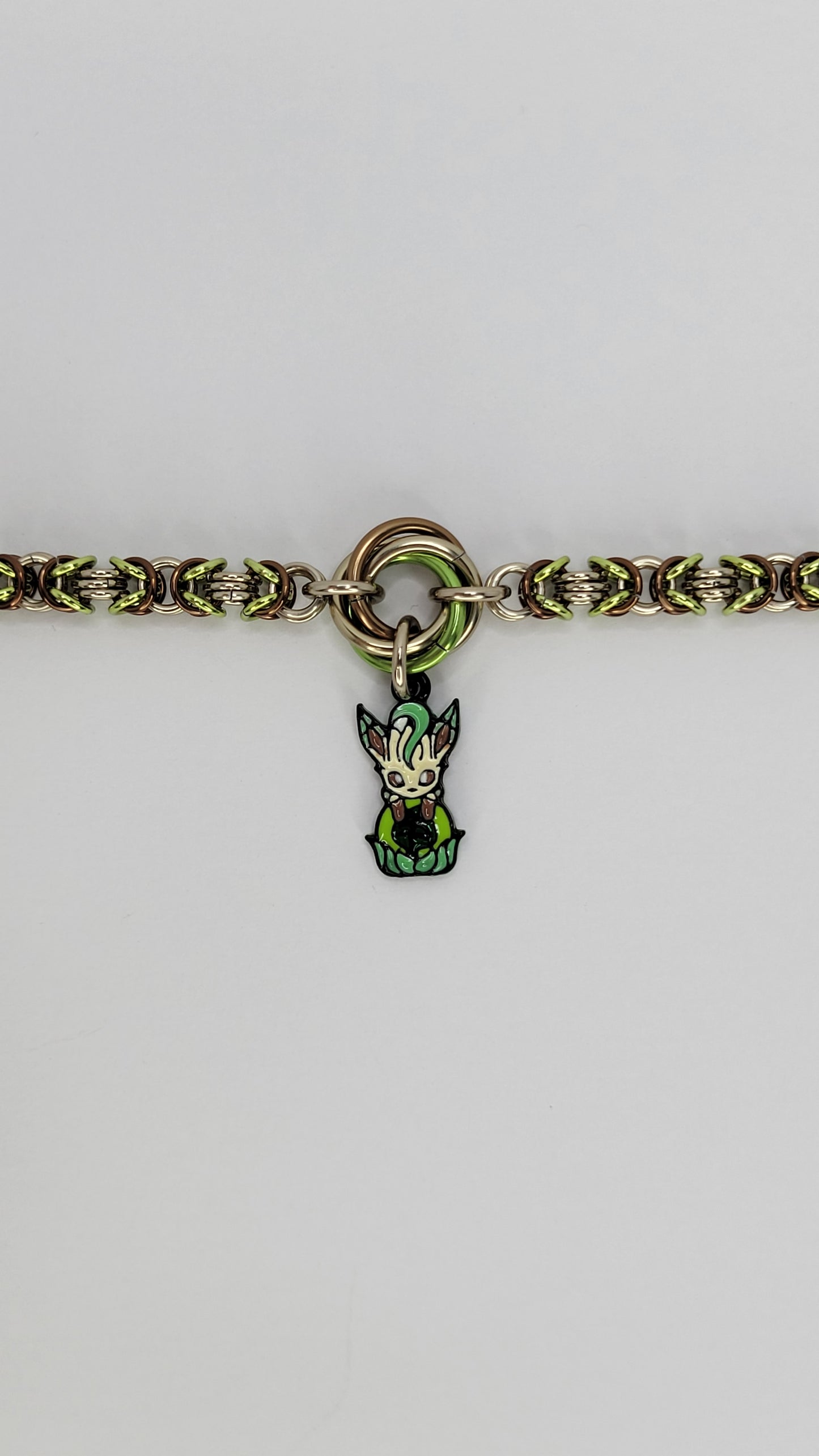 Eeveelution Day Collar - Grass Type 8.5"