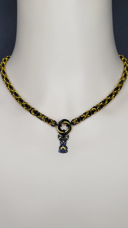 Eeveelution Day Collar - Dark Type 18.5"